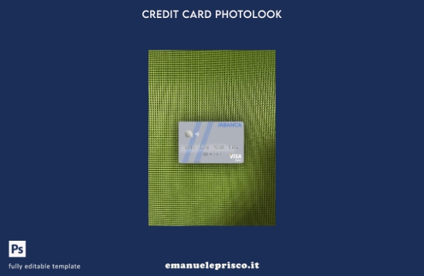 stile verificato Modello frontale photolook con carta di debito visto Portogallo
